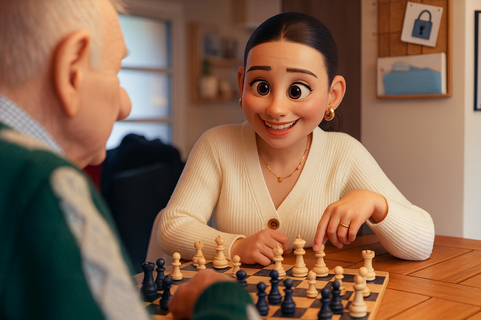 Aide à domicile stimulation personne accompagnée